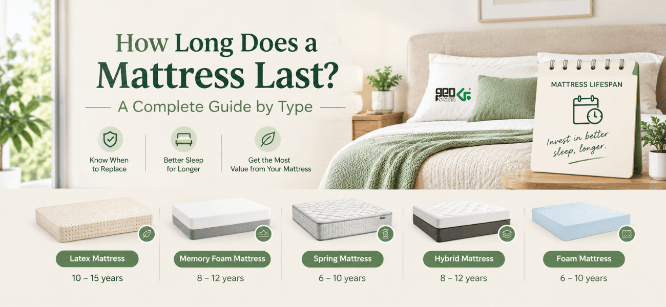 How Long Does a Mattress Last? A Complete Guide by Type