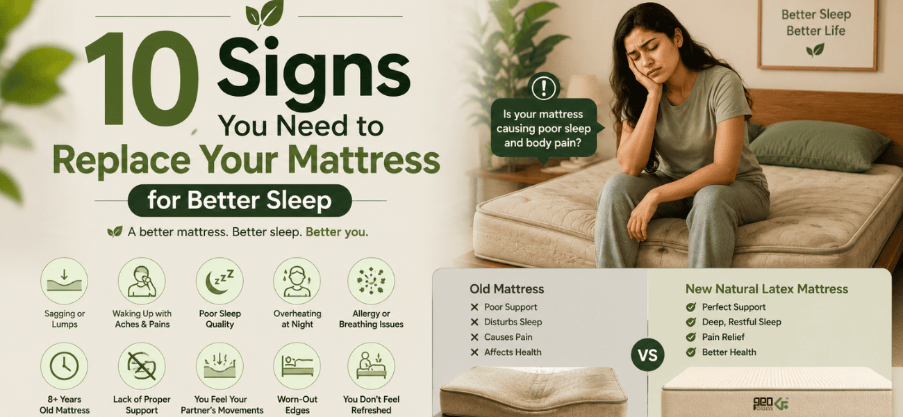 10 Signs You Need to Replace Your Mattress for Better Sleep